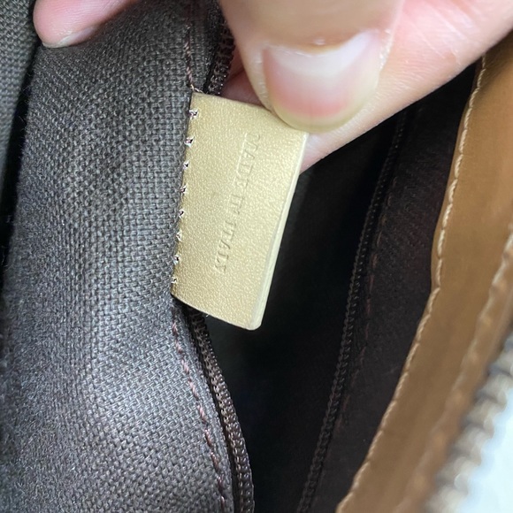 Authentic vintage Burberry wool pink plaid shoulder bag - Picture 12 of 13